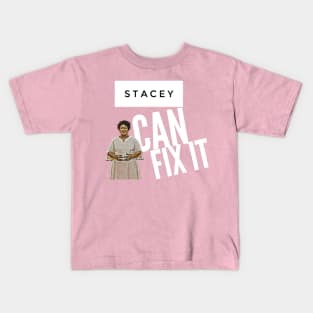 Stacey Can Fix It Kids T-Shirt